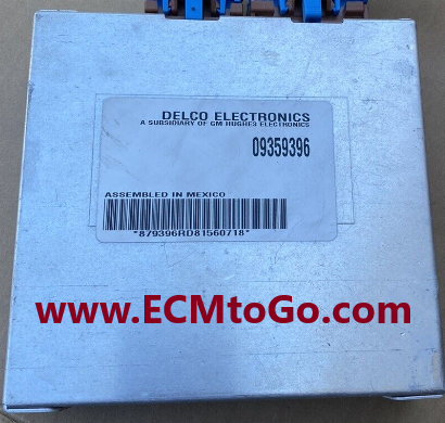 1997-99 CADILLAC DEVILLE ELDORADO SEVILLE BCM BODY CONTROL MODULE 09359396