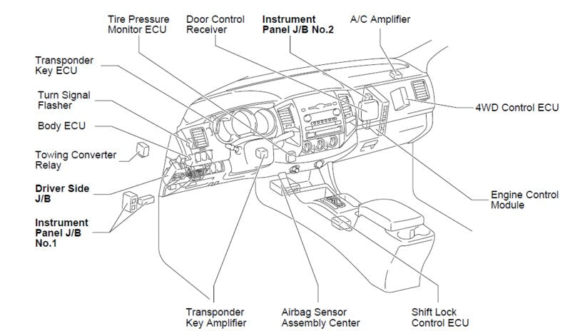 1995-1997 Toyota T-100 Tacoma DLX 2.4L REPAIR SERVICE OF YOUR ECM ECU PCM Engine Computer 89661-0W030