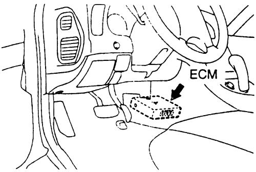 1994-95 Mitsubishi 3000GT Dodge Stealth 3.0 dohc non turbo ECM Engine Computer MD192591